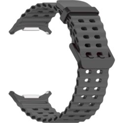 Chameleon Silikonski pašček za Samsung Galaxy Watch Ultra, siv Cene
