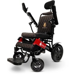 COMFY Električni invalidski voziček GO Majestic IQ 9000 - Daljinsko voden Barva Rdeča Blazina in naslonjalo Črna Širina sedežne površine 45 cm, (5000178133) Cene