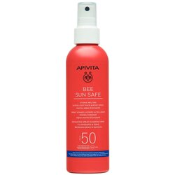 Apivita Bee Sun Safe Hydra Melting Ultra-Light zaščitni losjon za sončenje v pršilu SPF 50 200 ml Cene