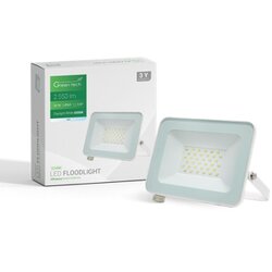 Greentech LED reflektor (2.550 lm, IP65, Barva ohišja: Bela) productname.garantie.plussign BAUHAUS garancija 5 let za naprave na električni ali motorni pogon Cene