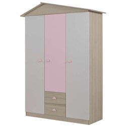 Hanah home ormar ayder new, hrast Cene