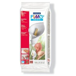 FIMO MODELIRNA MASA, PLASTELIN AIR MASA BELA 1 KG Cene