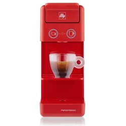 Illy Kavni aparat FrancisFrancis Y3.3, rdeč, s kapsulami Cene