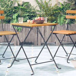 vidaXL Bistro stol 55 x 54 x 71 cm od masivnog bagremovog drva Cijene