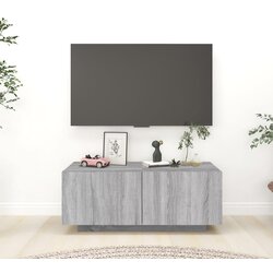 vidaXL tv ormarić boja hrasta sonome 100x35x40 cm konstruirano drvo Cijene
