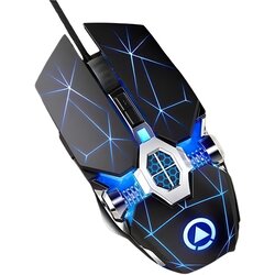 Mechanic gaming miš - crna / žičana KP37824 Cene