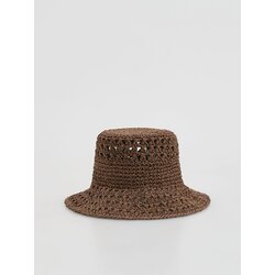 Reserved Slamnati šešir bucket - smeđi Cijene