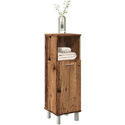 vidaXL Kupaonski ormarić staro drvo 30x30x95 cm izrađeno drvo Cijene