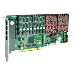 OpenVox A1610P pci voip 16-portna asterisk kartica (4 slota za FXO400 / FXS400 module) Cene