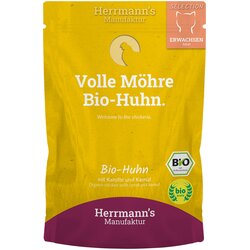 Herrmanns Varčno pakiranje Herrmann's Selection 40 x 100 g - Eko piščanec z eko korenjem in eko kamutom Cene