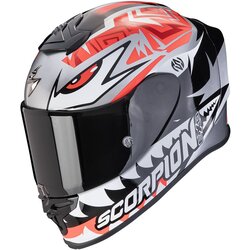 Scorpion Exo-r1 evo air zaccone replica silver-black-red Cene