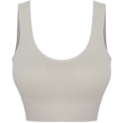 Trendyol Light Khaki Seamless Support Shaping Knitted Sports Bra Cene