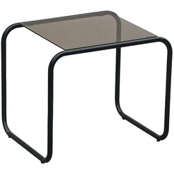 Leitmotiv Stranska mizica s stekleno mizno ploščo 40x50 cm Ventana – Cene