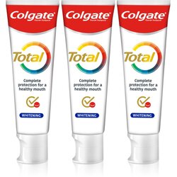 Colgate Total Whitening zobna pasta za beljenje zob 3 x 75 ml Cene