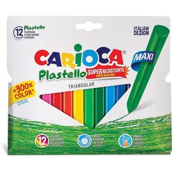 Carioca Trokutaste Jumbo bojice od krede u setu 12kom - Cene