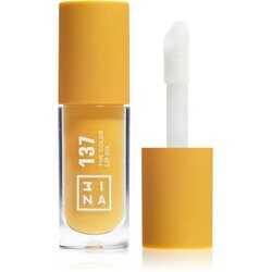 3INA The Color Lip Oil vlažilno olje za ustnice odtenek 137 - Bright honey yellow, sheer 4 ml Cene