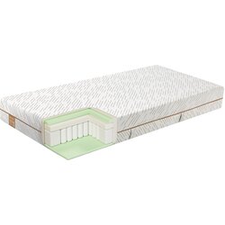 Dormeo Madrac Mlily Bamboo Eco Health 24 cm. Srednje tvrda udobnost, bambusova viskoza, džepićaste opruge, memorijska pjena 180x200 cm Cene