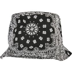 Flexfit Bandana Print Bucket Hat black Cene