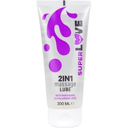 SuperLove 2in1 Massage Lube with Panthenol & Hyaluronic Acid 200ml Cene