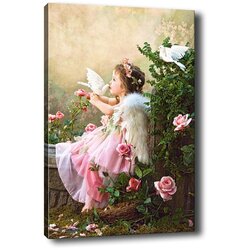 Tablo Center slika Little Angel, 40 x 60 cm Cene