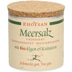 Khoysan Meersalz Morska sol z BIO morskimi algami in zelišči - 200 g Cene
