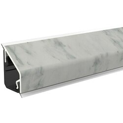CUCINE Stenski zaključni profil Design 3570 Marmo Bianco (300 x 1,6 x 2,4 cm) Cene
