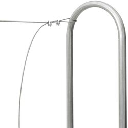vidaXL Stalak za drva za ogrjev 250x25x150 cm Pocinčani čelik Cijene