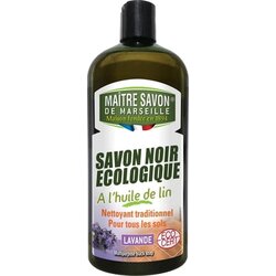 MAÎTRE SAVON DE MARSEILLE Črno tekoče milo - Sivka Cene