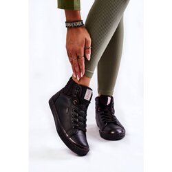 Kesi Women's High Sneakers Cross Jeans KK2R4058C Black Cene