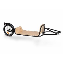 Klarfit Prikolica za bicikl Companion Chaser, Crna Cijene