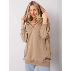 Fashion Hunters Light brown olive hoodie Cijene