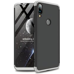 GKK Zaštitna futrola 360 - Prednji i stražnji poklopac cijelog mobitela za Xiaomi Mi Play - Srebrna Cene