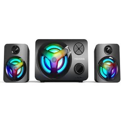 Microlab zvučnik 2.1 U210/11W/USB Napajanje/3.5MM,SD, fm/ 7 led osvetljenja Cene