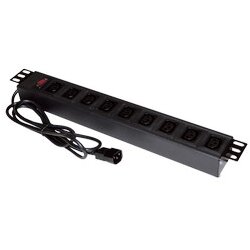 A-LAN Alantec PZ010 power extension 1.8 m 9 AC outlet(s) Indoor Black Cene