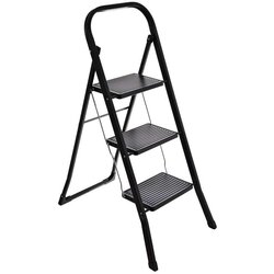 Estia ES04-14711 merdevine metalne 3 stepenika crne Cene