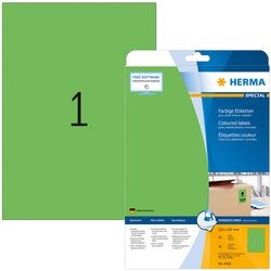 Herma etikete 210X297 A4/1 1/20 zelena ( 02H4424 ) Cene