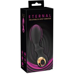 Eternal Inflatable G-Spot Vibrator Black Cene