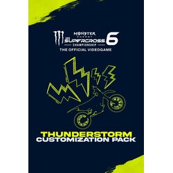 PS4 / PSN Monster Energy Supercross 6 - Customization Pack Thunderstorm (DLC) (PS4/PS5) PSN Key EUROPE Cene