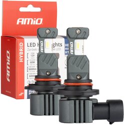 Amio Auto sijalica HB3 H10 HIR1 Hybrid LED 6000K Cene
