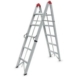 SuperStep Duple Sklopive Štapne Alu Merdevine 2x5 188cm Cene