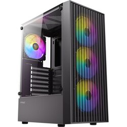 Antec ax27 rgb elite midi-t atx okno gaming črno ohišje Cene