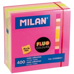 MILAN Blok samolj.kocka 76x76 Fluo 4 boje 400L 415508400 Cene