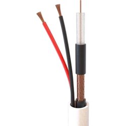 Elan Audio i video kabel 2 x 0.75 mm² Bijela 82271 Roba na metre Cene