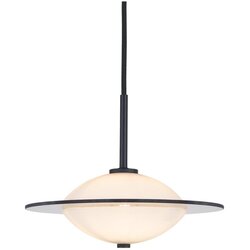 Halo Design 743582- Visilica na sajli ORBIT 1xG9/7W/230V prečnik 24 cm bela/crna/zadimljena. Cene