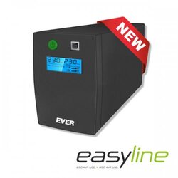 EverActive UPS EVER UPS EASYLINE 850 PARA COMPUTADOR, SERVIDOR E ESCRITÓRIO COM LCD E USB, (5000261361) Cene