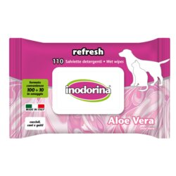 Inodorina vlažne maramice za pse i mačke refresh aloe vera 110 k Cene