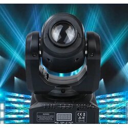 Generic Rotaciona LED RGB glava sa Gobo efektima – DMX 9/11CH Cene
