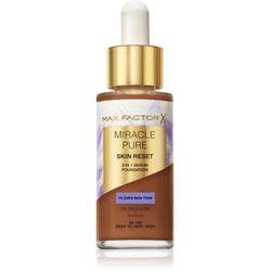 Max Factor Miracle Pure Skin Reset 2in1 Serum Foundation serum za hidrataciju i posvjetljivanje 30 ml nijansa 95-100 Deep To Very Deep Cijene