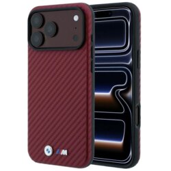 SAS CG MOBILE Maska BMW M Carbon Metal Logo Magsafe za iPhone 17 Pro Max/ 18 Pro Max bordo Cene