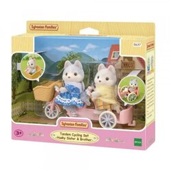 SYLVANIAN SetTandem biciklistički haski sestra i brat Cene